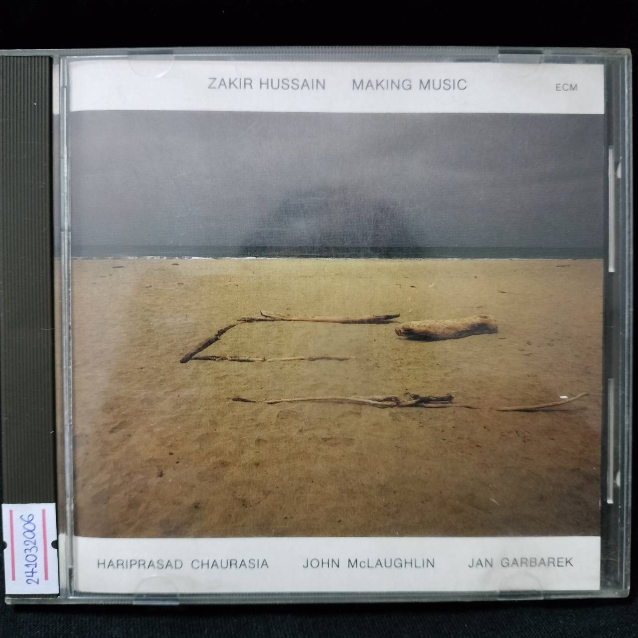 Zakir Hussain – Making Music / GERMANY / ค่าย ECM / ทะลุขอบไม่โดนเนื้อแผ่น / แผ่นดี