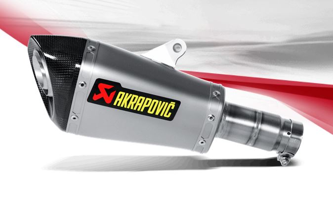 ท่อ Akrapovic Shonty Slip on titanium สำหรับ R6 2017 (For Exhibition only)