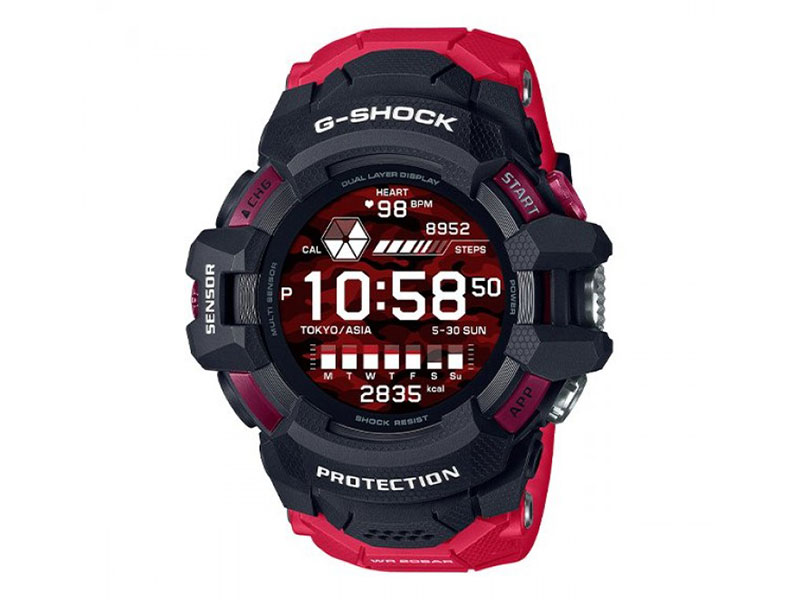 CASIO G-SHOCK นาฬิกาข้อมือ นาฬิกากันน้ำ นาฬิกาของแท้ ประกันศูนย์ CMG 1 ปี รุ่น GSW-H1000-1A4