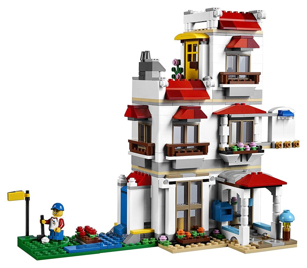 เลโก้จีน LEPIN.24046 ชุด Modular Family Villa 3in1