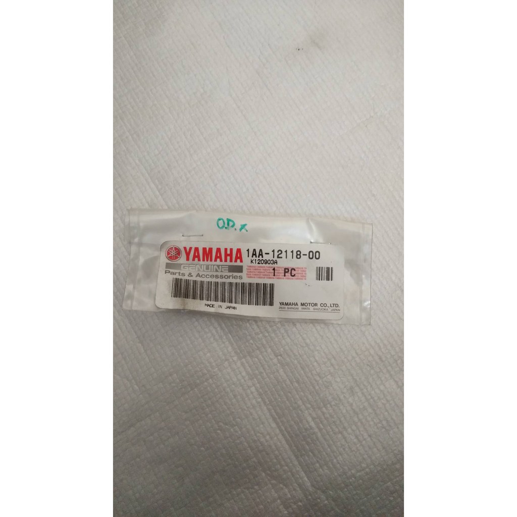 5TL-E2118-00 ปะกับล็อควาล์ว เล็บม้า FINN MIO FINO NOUVO GT125 GRAND FILANO รหัสเก่า 1AA-12118-00 อะไหล่แท้ YAMAHA
