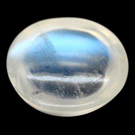 มูนสโตน (Moon Stone) 3.50 กะรัตประกายฟ้า