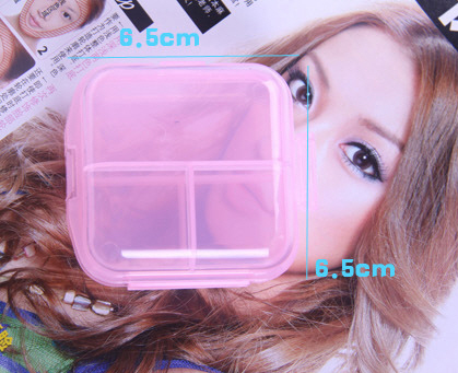 กล่องใส่ยา2ชั้น,แบบ6ช่อง,พรีออเดอร์,ไม่มีสต๊อก
