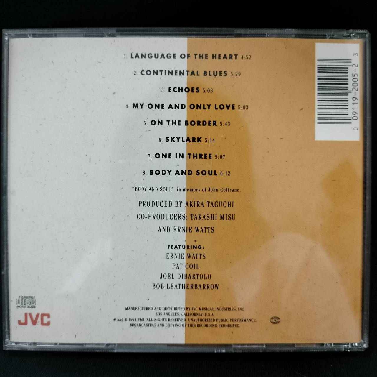 Ernie Watts Quartet – the Ernie Watts Quartet / USA / แผ่นดี