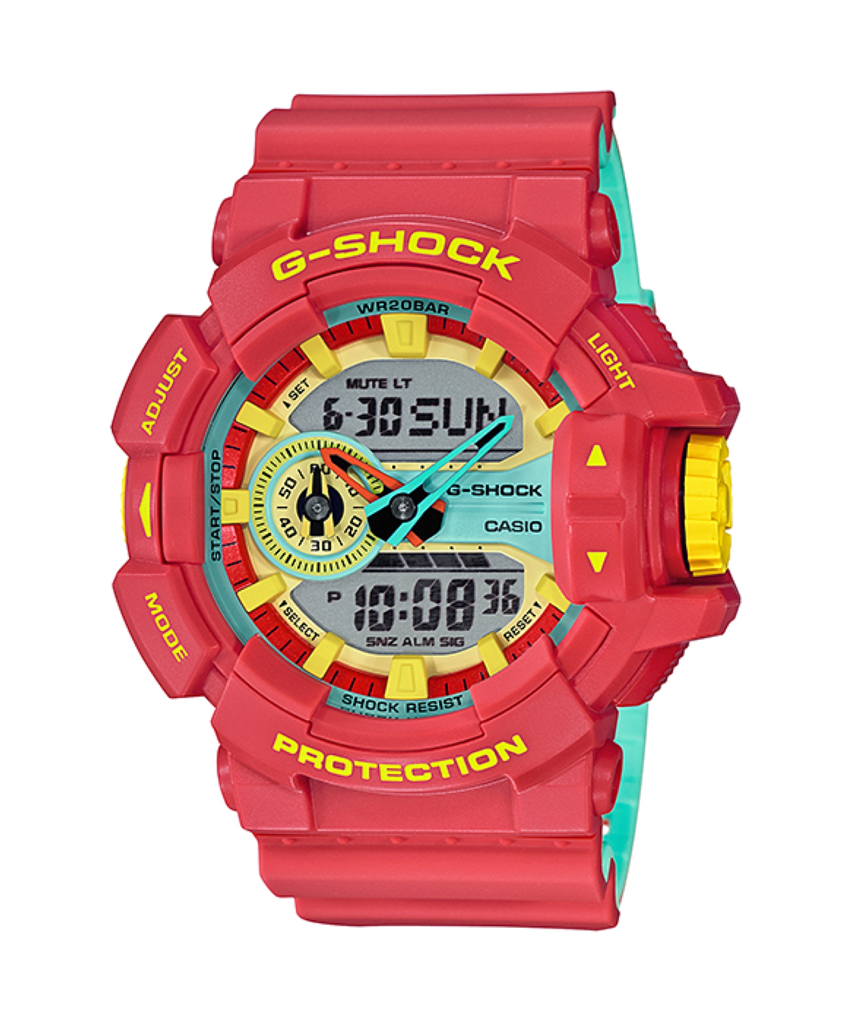 CASIO G-SHOCK นาฬิกาข้อมือ นาฬิกากันน้ำ นาฬิกาของแท้ ประกันศูนย์ CMG 1 ปี รุ่น GA-400CM-4A