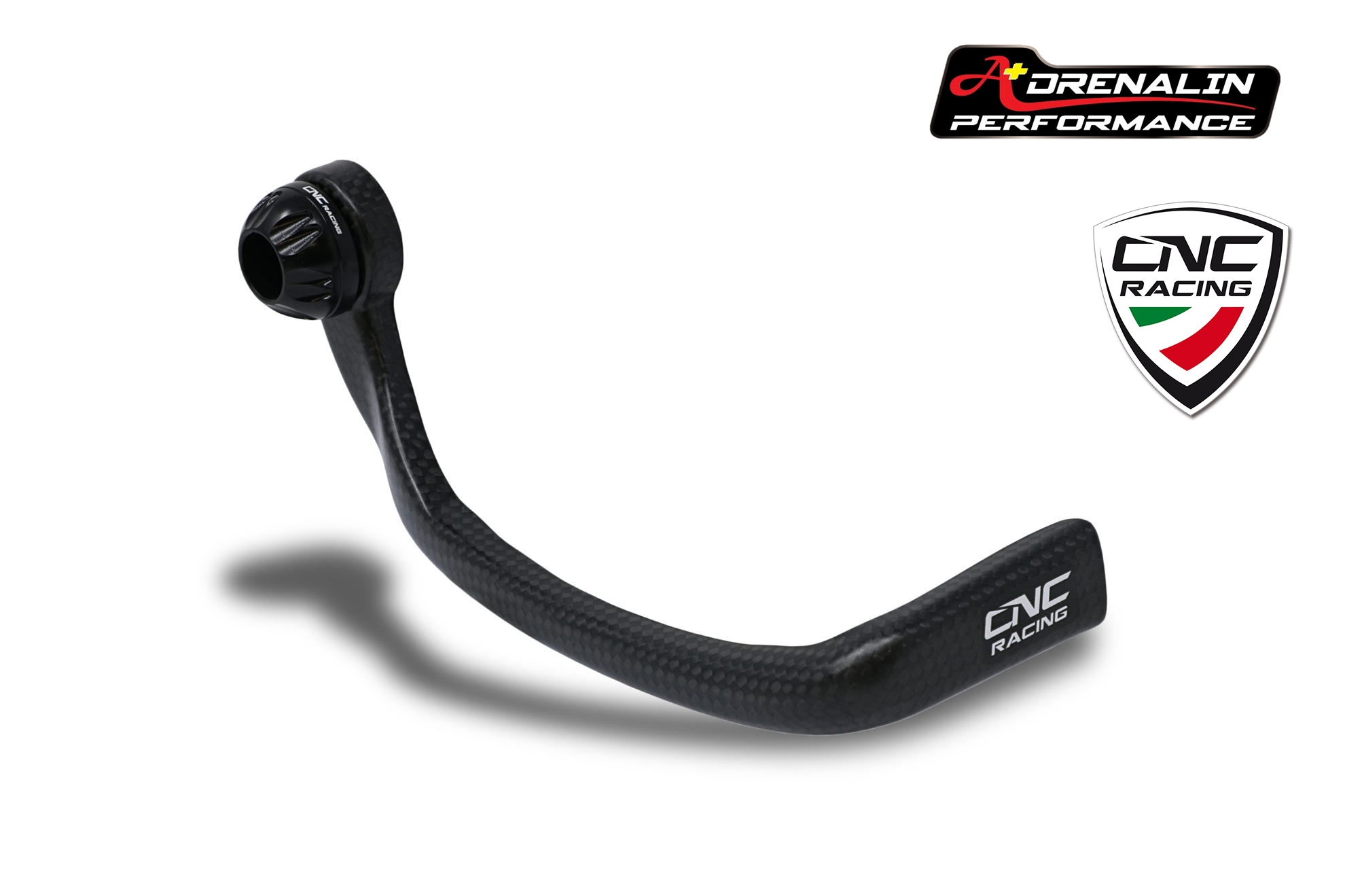 การ์ดแฮนด์ คาร์บอน CNCracing สำหรับ M937 พร้อมตุ้มปลายแฮนด์สี และ อแดปเตอร์