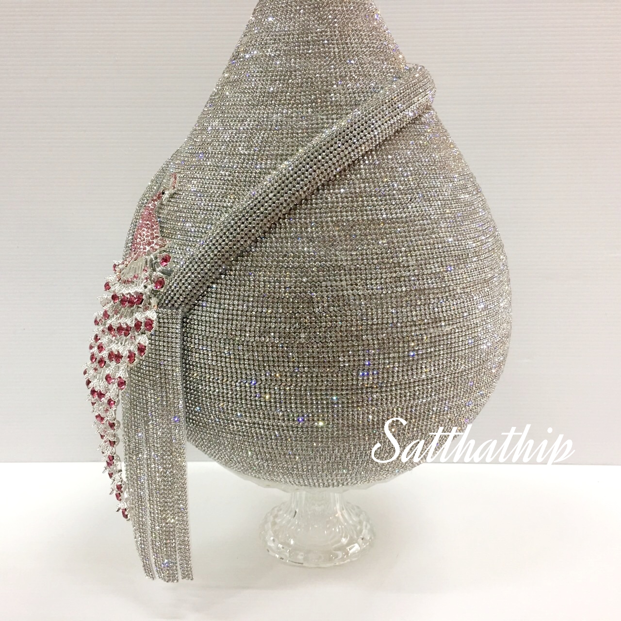 พานพุ่ม - พานพุ่มสักการะ - พานพุ่มเงินทอง - พานพุ่มนพเก้า [8 นิ้ว/ 4,500บาท/คู่]