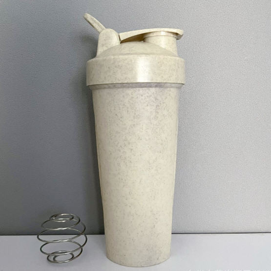 กระบอกเชค,แก้วเชคฟางข้าวสาลี,600ml