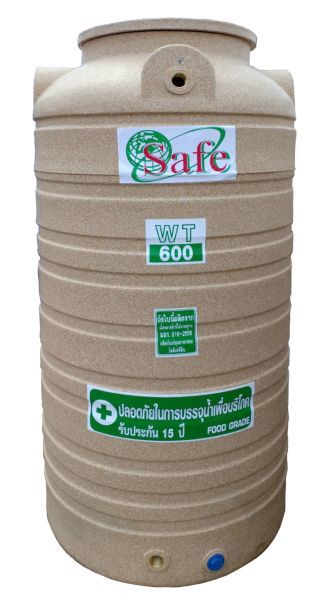 ถังเก็บน้ำบนดินPE Safe แกรนิต ขนาด 600 ลิตร รุ่น WTG-600 (FOOD Grade)
