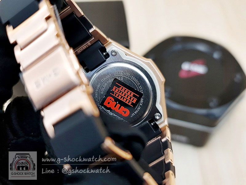 CASIO G-MS นาฬิกาข้อมือ นาฬิกากันน้ำ นาฬิกาของแท้ ประกันศูนย์ CMG 1 ปี รุ่น MSG-S500CG-1A