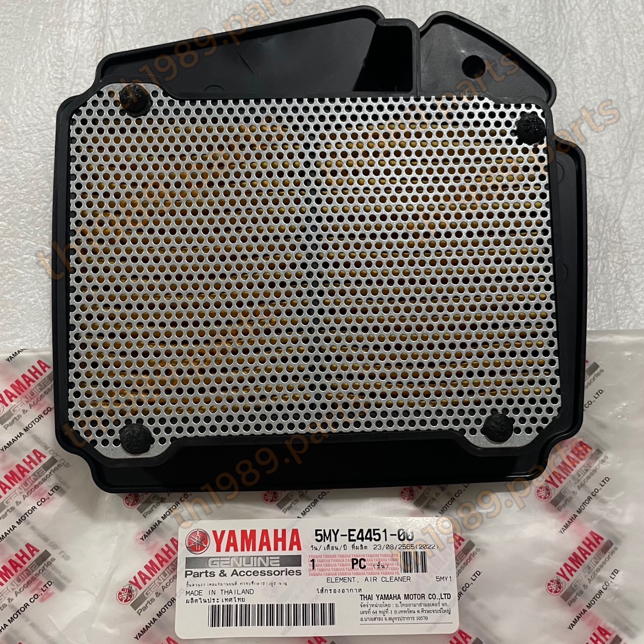 5MY-E4451-00 ไส้กรองอากาศ นูโว NOUVO , NOUVO MX , NOUVO-Z อะไหล่แท้ YAMAHA