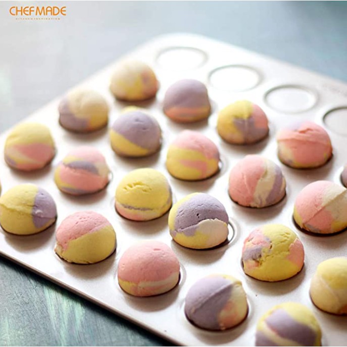ChefMade Macaron Pan 30 Cavity ถาดมาการอง 30 หลุม ChefMAde WK9249 (11-6603)