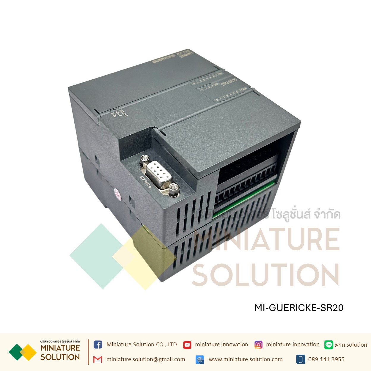 GUERICKE SEMEN K7-200 SMART CPU SR30PLUS S7-200 SMART Support STEP 7 MICRO/WIN SMART (SR20)