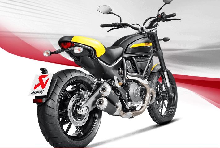 ท่อ Akrapovic สำหรับ Scrambler 2015+ (For Exhibition only)