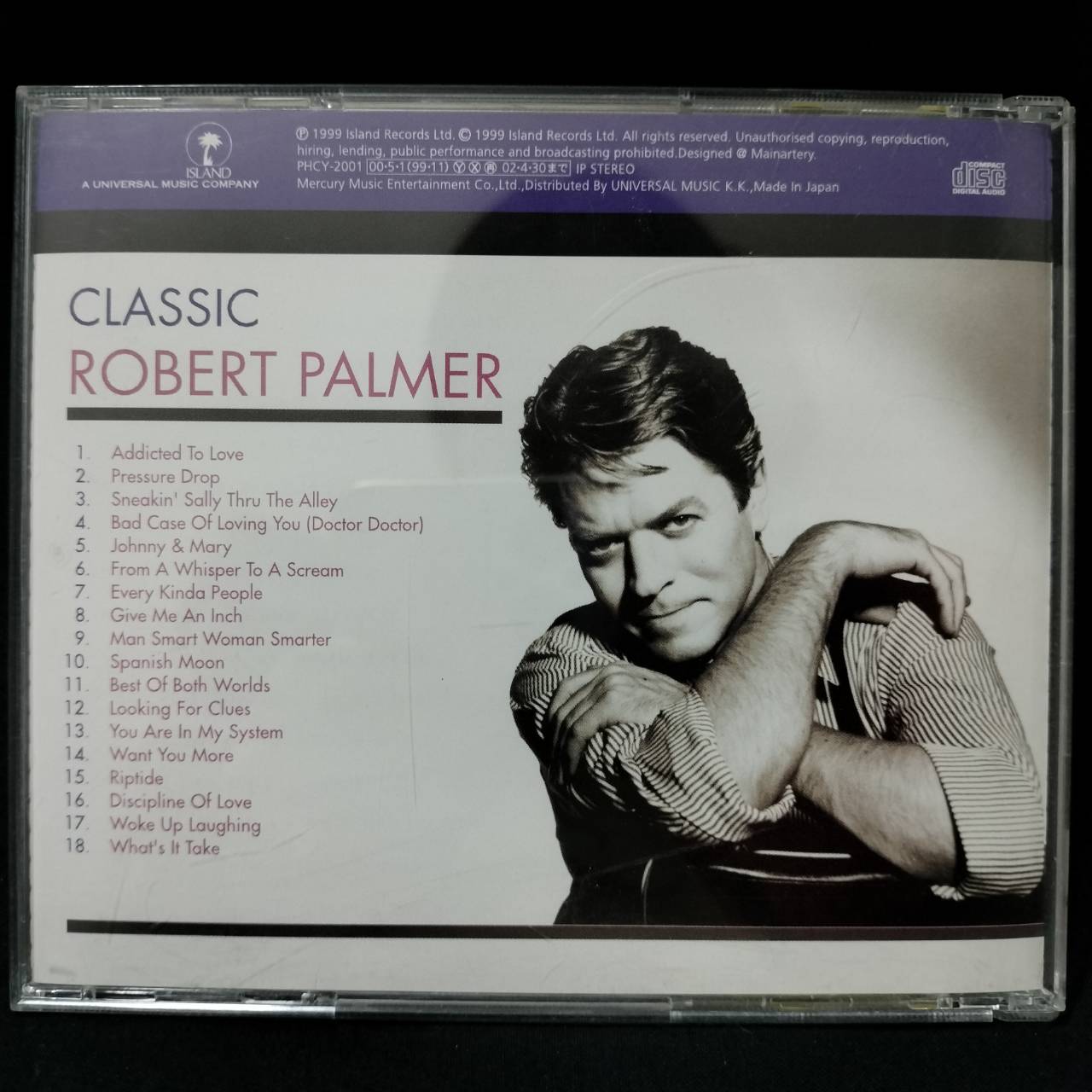 Robert Palmer – Classic Robert Palmer / JAPAN / แผ่นดี / มี Obi