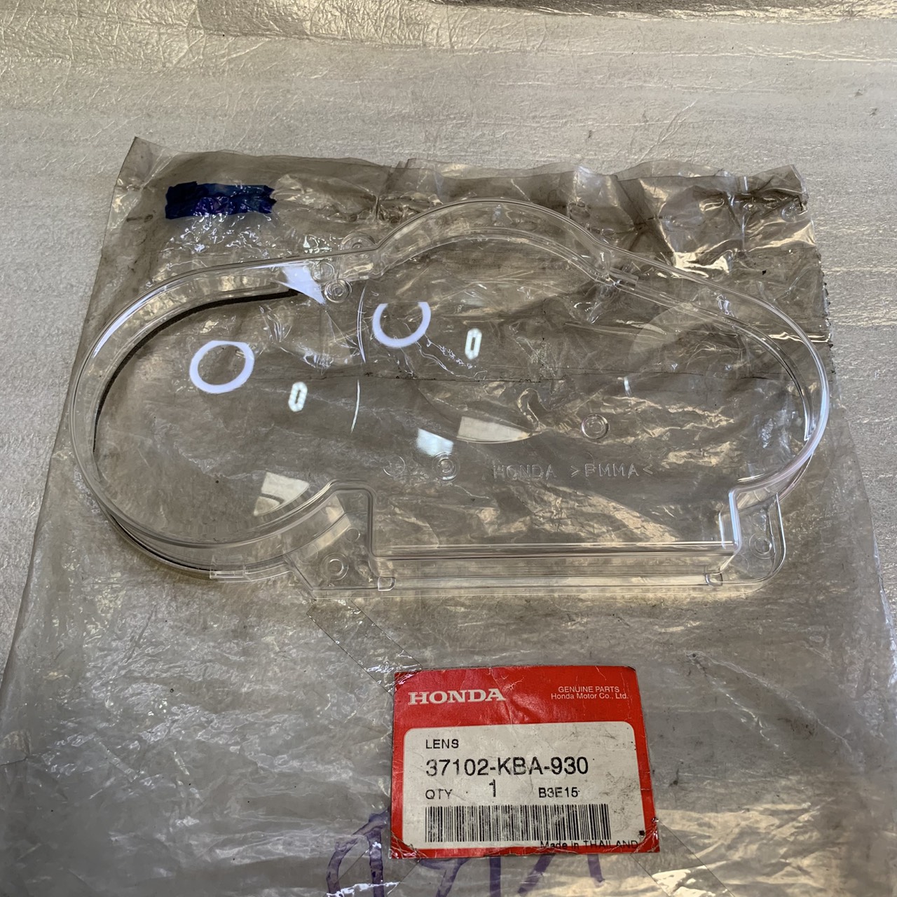 37102-KBA-930 เลนส์เรือนไมล์ LS125R อะไหล่แท้ HONDA