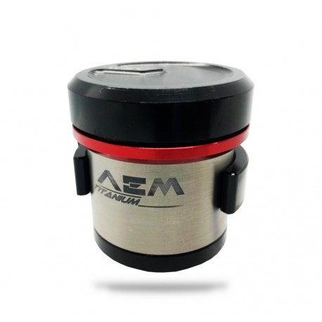 กระปุกน้ำมันเบรค AEM Factory ไทเทเนียม ขนาดS 27mm