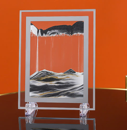 กรอปรูปทราย3D,กรอบรูปทรายไหล3D,กรอปรูปทราย,ขนาด7นิ้ว,แนวตั้ง