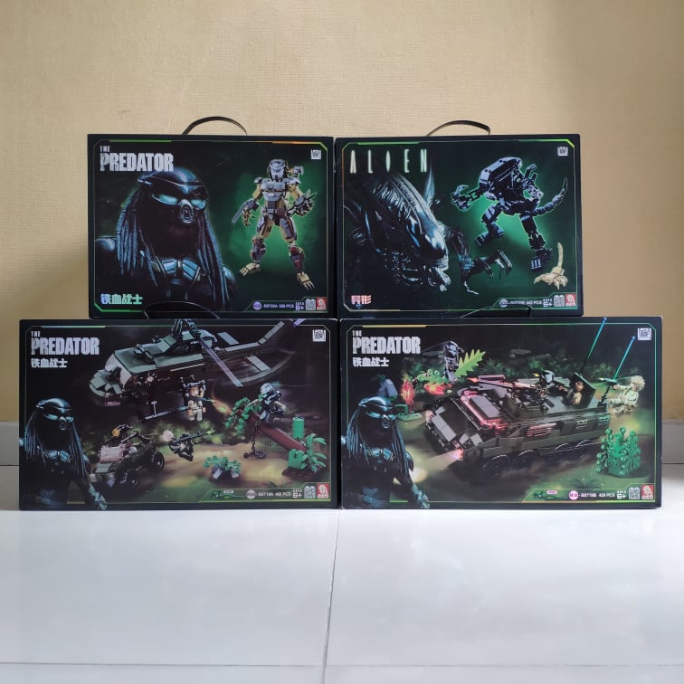 เลโก้จีน M38 (B0720A-B) (B0719A-B) ชุด Alien Vs Predator