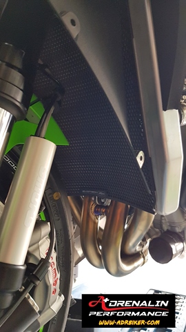 Evotech การ์ดหม้อน้ำ (Radiator guard) สำหรับ ZX10R 2011+