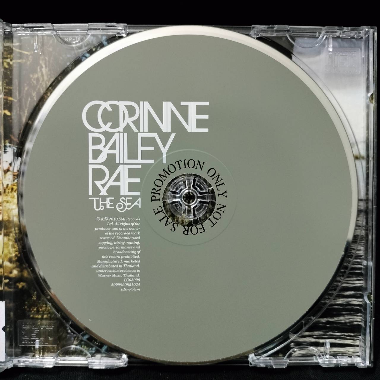 Corinne Bailey Rae – The Sea / THAILAND / ปกเจาะ / แผ่นโปรโม / แผ่นดี