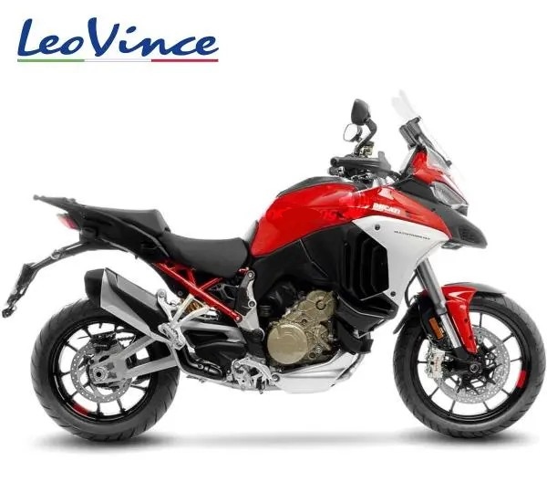 คอท่อ Leovince link pipe สำหรับ multistrada V4 V4S pike peak ใช้กับท่อเดิมและท่อแต่ง (For Exhibition only)