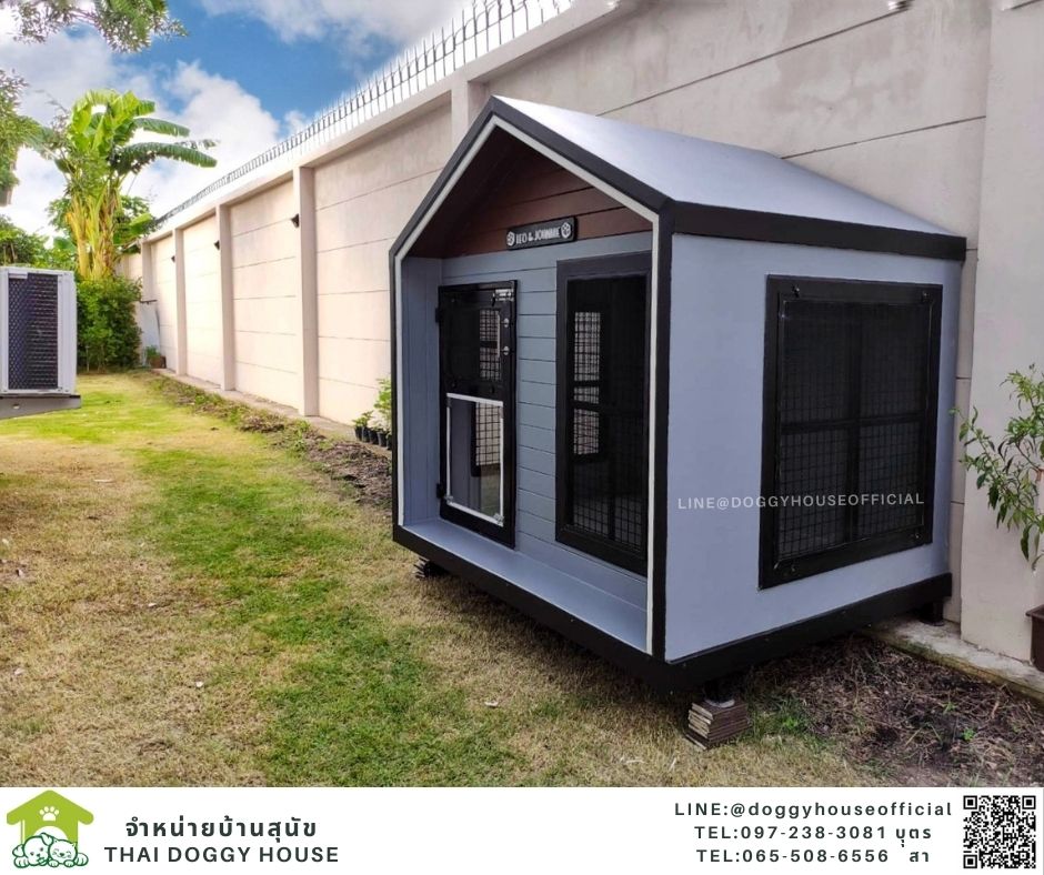 บ้านหมา ทรงจั่ว