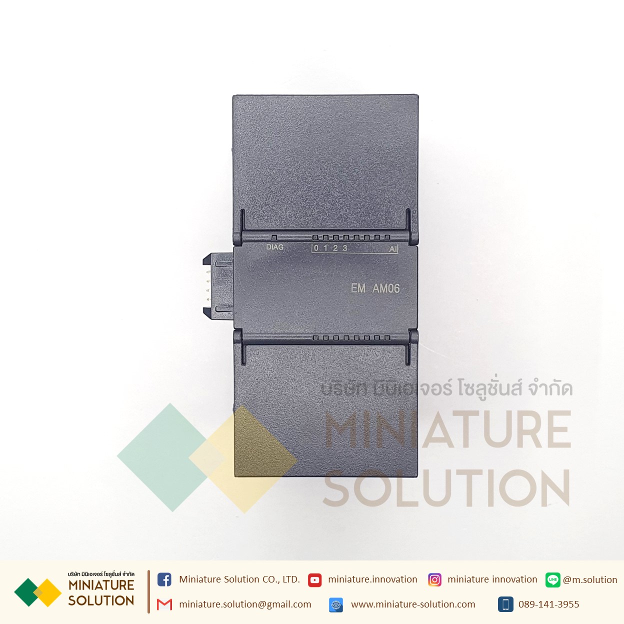 AMSAMOTION PLC expansion module with Siemens S7-200 smart signal board PLC