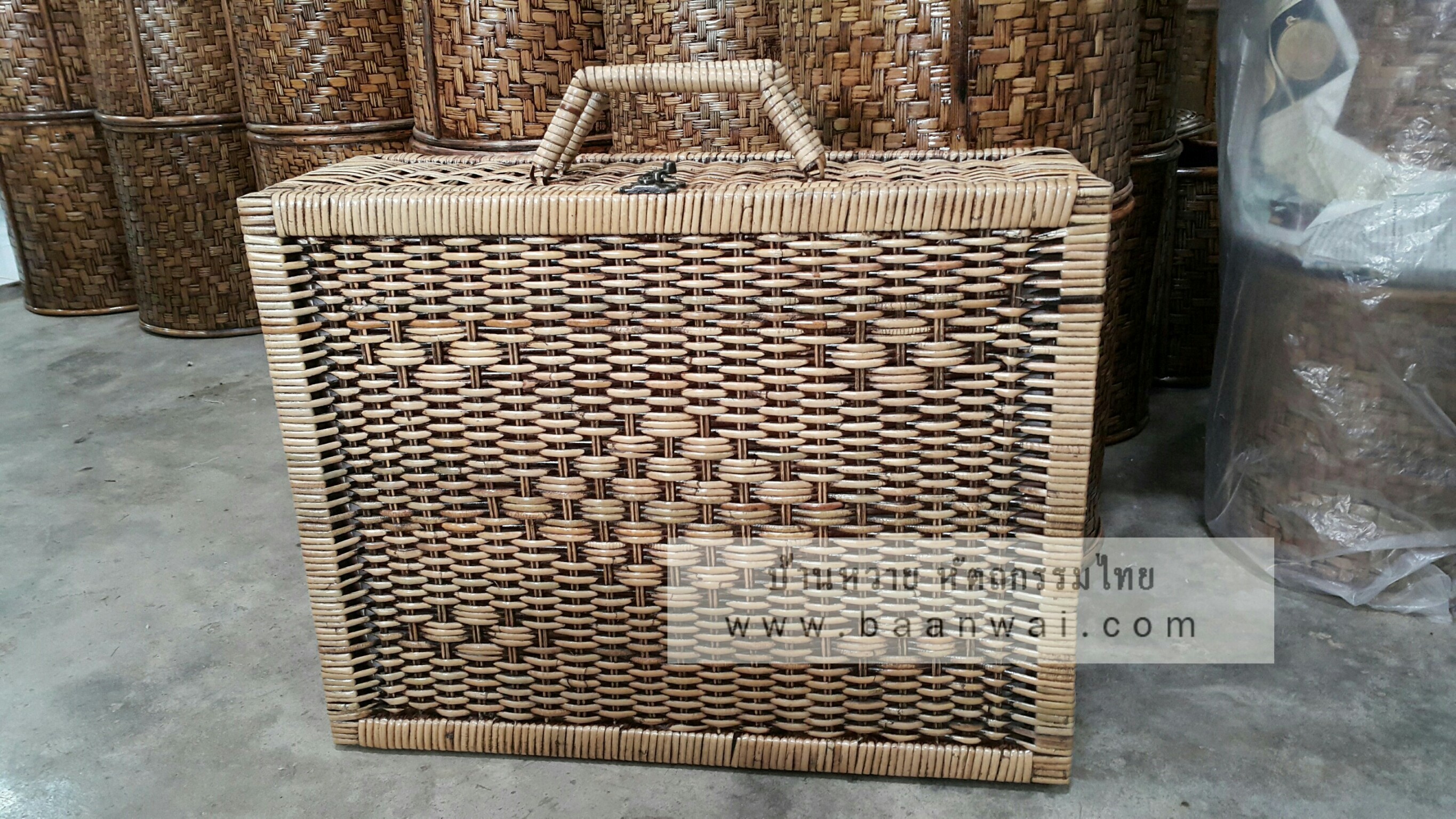 กระเป๋าเจมส์บอล กระเป๋าหวายเจมส์บอล กระเป๋าหวาย