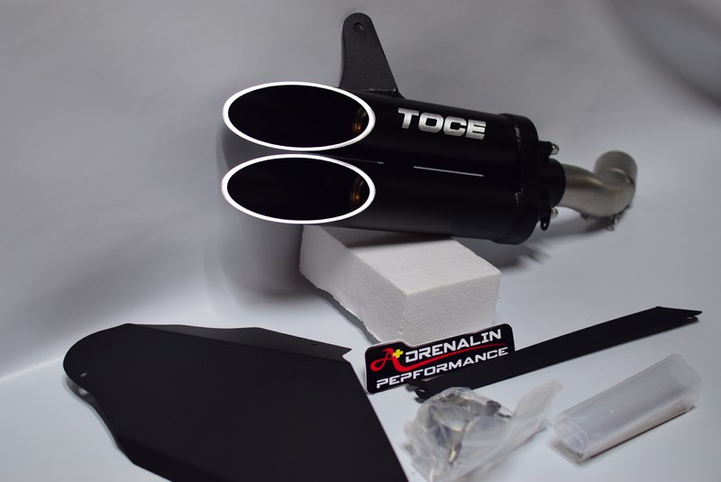 ท่อ TOCE Slip-on สำหรับ CBR1000 12-16 ทรงปากฉลาม โหดสุดๆ (For Exhibition only)