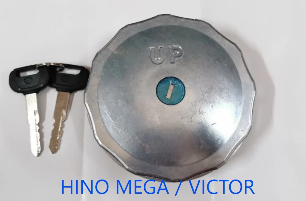 ฝาถังน้ำมัน ฝาถังโซล่า ฝาปิดถังน้ำมัน HINO MEGA / VICTOR
