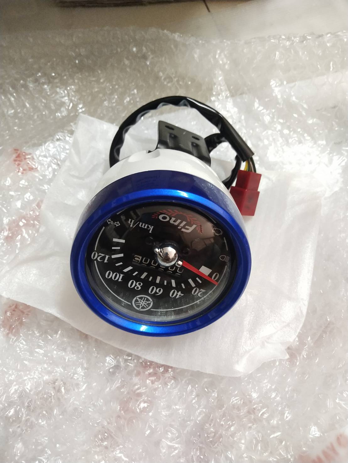 ชุดเรือนไมล์ สีน้ำเงิน/ขาว ฟีโน่คาร์บูเกจ์แยก FINO อะไหล่แท้ YAMAHA 20B-H3570-A1