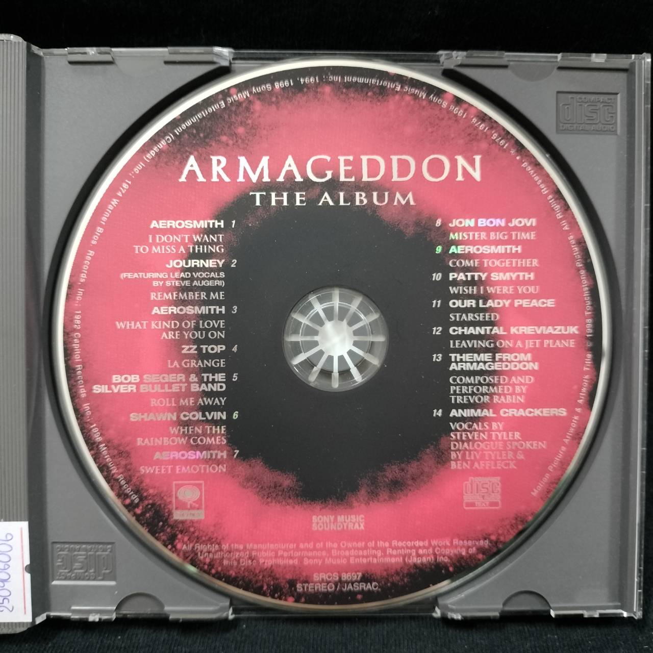 Various – Armageddon (The Album) / JAPAN / มีรอยบ้าง / มี Obi