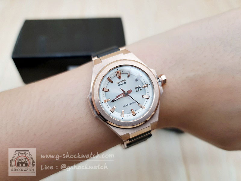 CASIO G-MS นาฬิกาข้อมือ นาฬิกากันน้ำ นาฬิกาของแท้ ประกันศูนย์ CMG 1 ปี รุ่น MSG-S500CG-1A