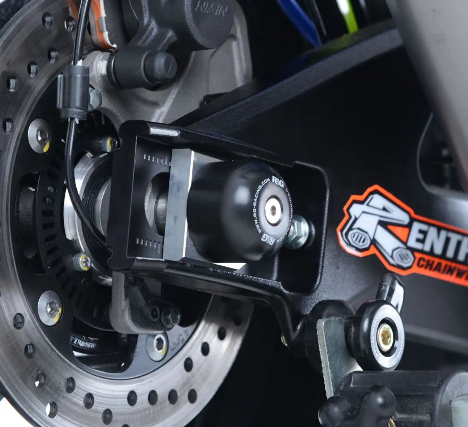 RG กันล้มล้อหน้า-หลัง (Axle Protector ) สำหรับ GSXR1000 2017+