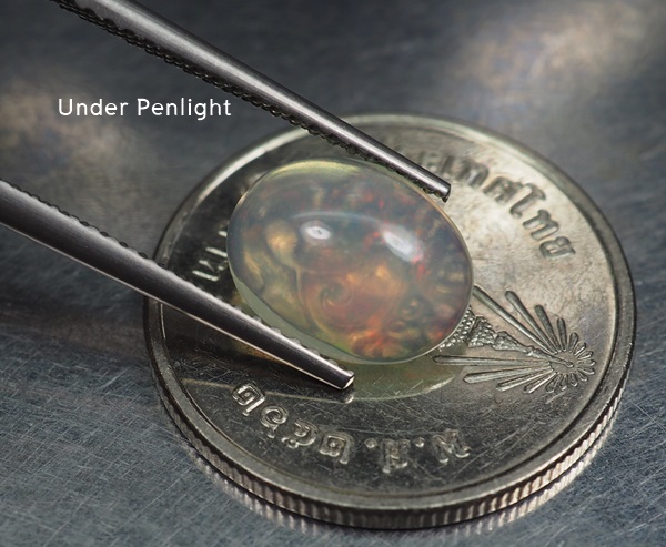 โอปอลหลากสี (Opal) 1.03 กะรัต