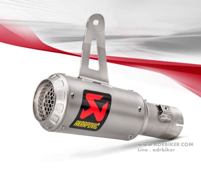 ท่อ Akrapovic Slip-On GP titanium สำหรับ GSX-R1000 2017+ (For Exhibition only)