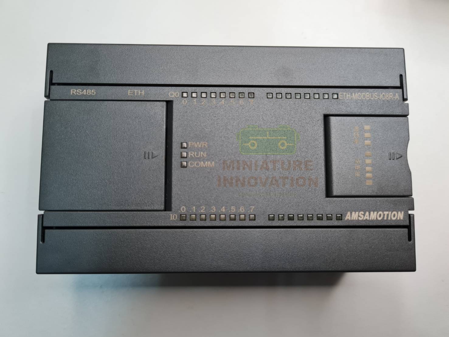 Modbus IO RTU/TCP ETH-Modbus-IO8R-A RTU 8 รีเลย์ Ethernetโมดูล 8I- 8O 6AI-1AO Analog Amsamotion