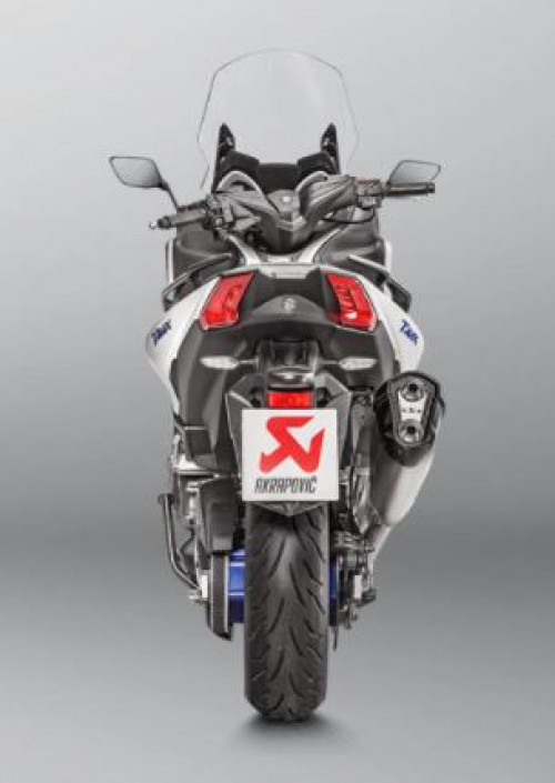 ท่อ Akrapovic full ไทเทเนียม สำหรับ Tmax 530 560 2017+ ปลายสองรู (For Exhibition only)