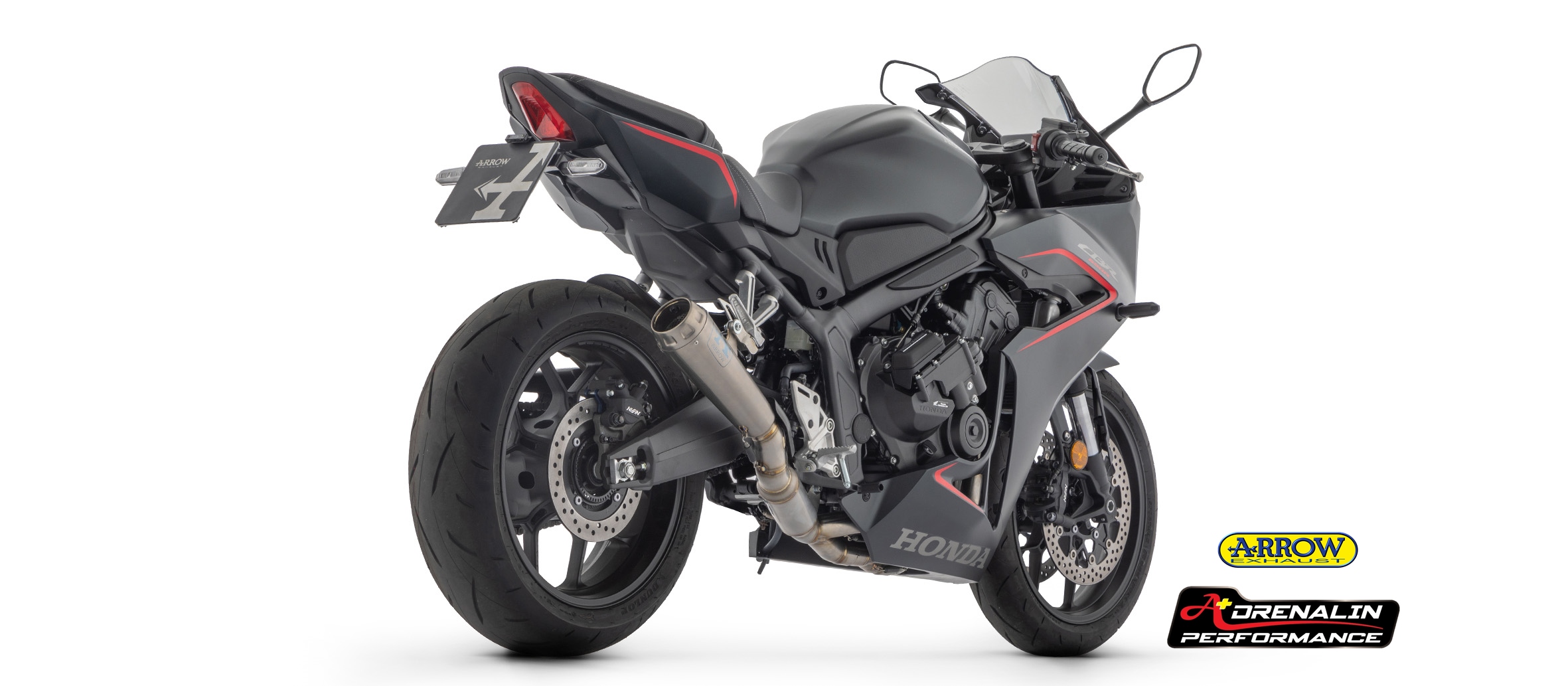 ท่อ Arrow Full System รุ่น Prorace moto GP 2024 สำหรับ CB650R CBR650R 2024+ e-clutch (for exhibition only)