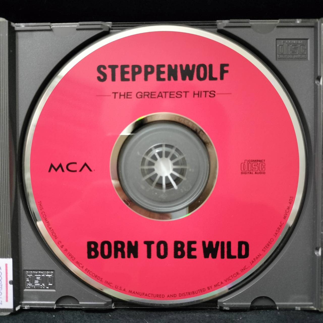 Steppenwolf – The Greatest Hits - Born To Be Wild / JAPAN / แผ่นเป็นรอย