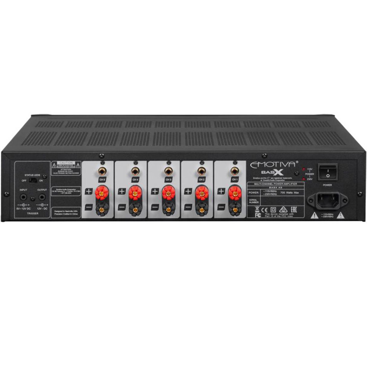 Emotiva BasX A5 5-Channel Power Amplifier