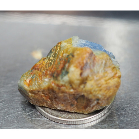 ก้อนไพลินดิบ ( Sapphire Rough) 46.80 กะรัต