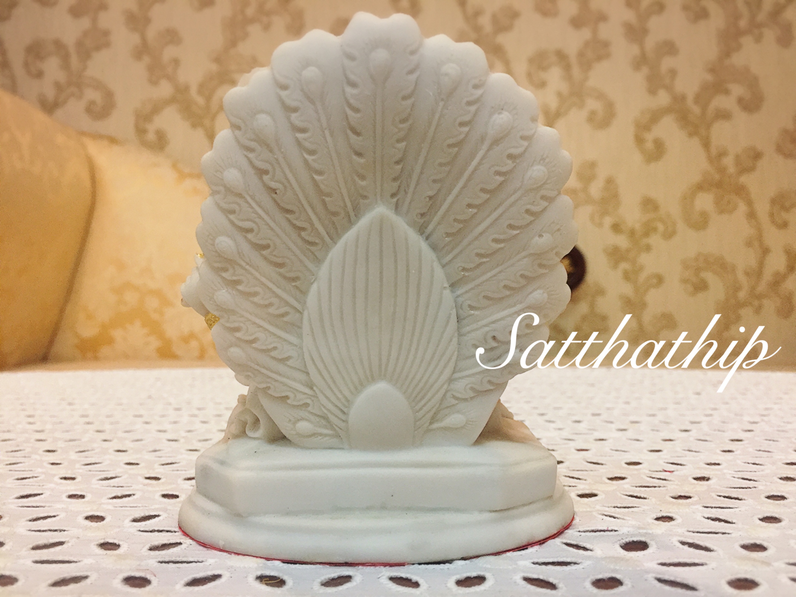 พระพิฆเศวร ปางโมเรศวร/ปางมยุรเวท/ทรงนกยูง (เรซิ่น) - Ganesha: Lord of Success