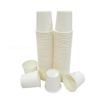 ถ้วยกระดาษ (22339) 4 oz.สีขาว (ถ้วยชิม) (100 ใบ/ห่อ) (09-6891)