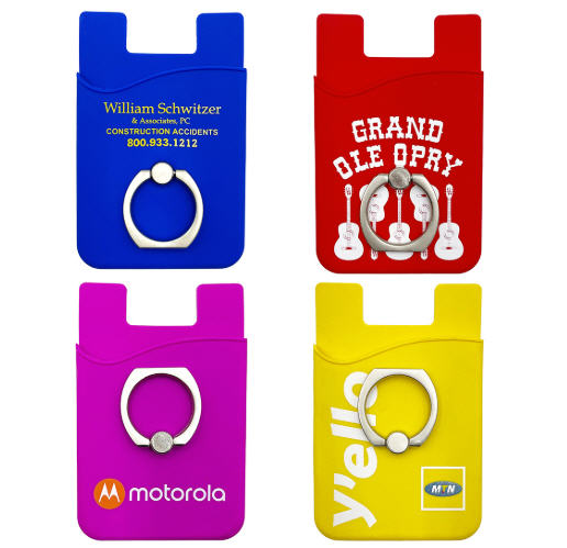 แหวนยึดโทรศัพท์พร้อมช่องเก็บบัตร,แหวนมือถือพร้อมซองใส่บัตรเครดิต