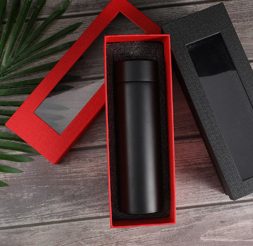 กล่องใส่กระบอกน้ำ,กล่องกระดาษใส่กระบอกน้ำ,ขนาด27.5*9.5*7.5CM