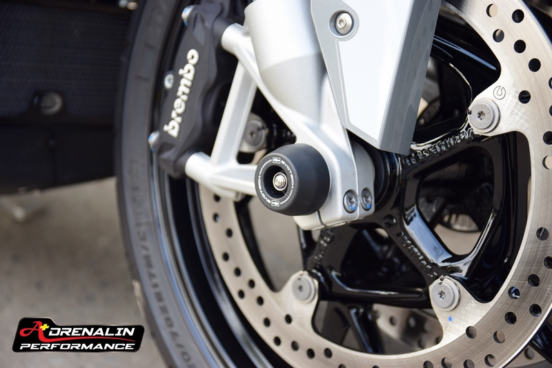 Evotech กันล้มล้อหน้า (FRONT FORK SPINDLE) สำหรับ S1000XR