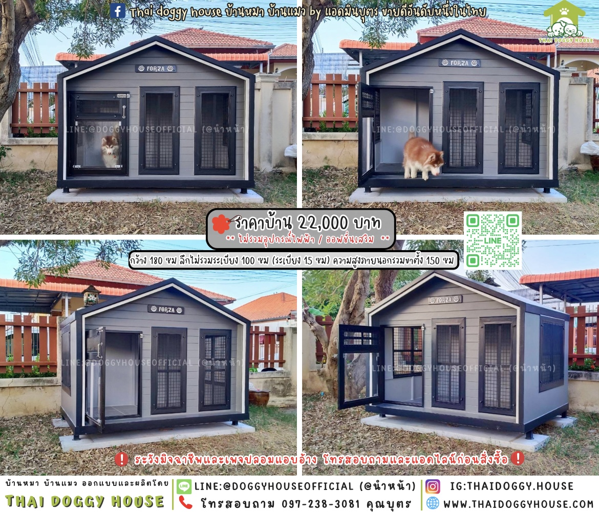🏡บ้านหมา แบบมุ้งลวด แบบบ้าน 𝐍𝐨𝐫𝐝𝐢𝐜 𝐬𝐭𝐲𝐥𝐞 🦮🐾