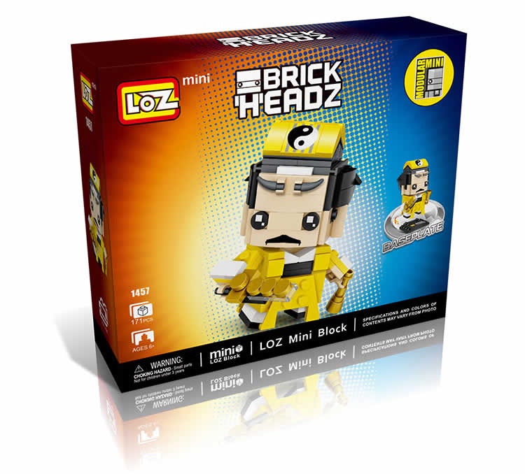 เลโก้จีน Loz mini 1457 ชุด BrickHeadz 1 กล่อง ราคา 199฿